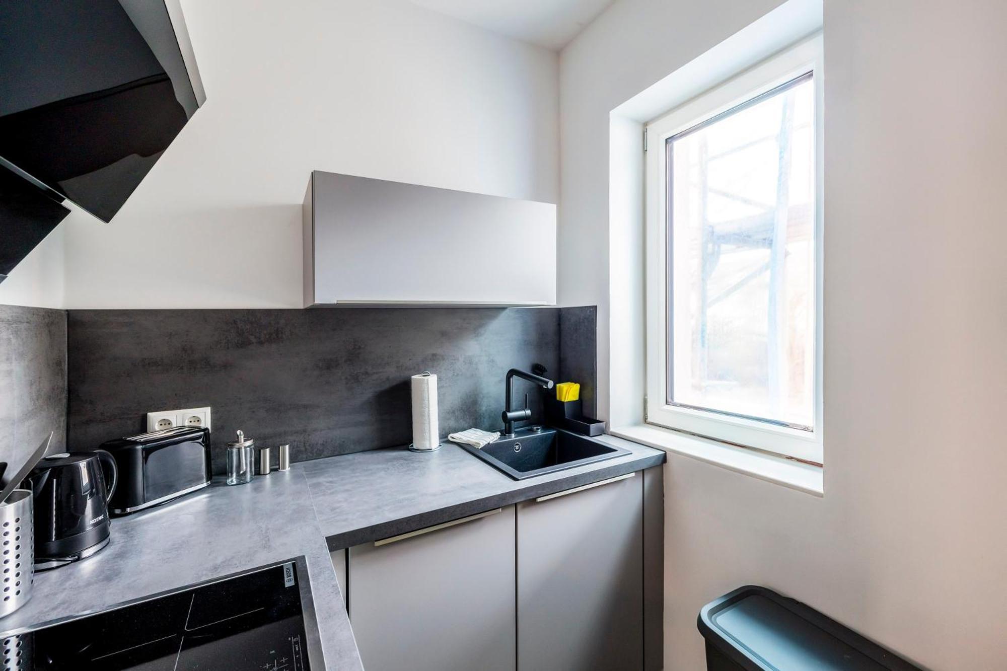 Glueck Auf Appartements Herkulesstrasse Essen Exterior foto